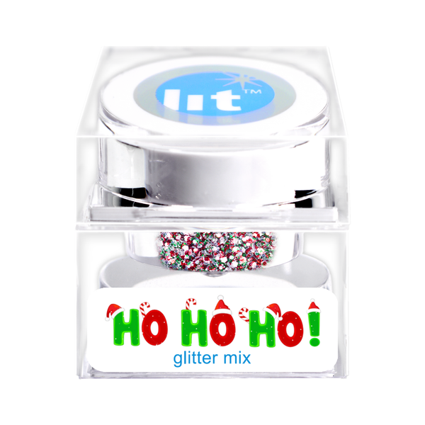 HO HO HO! (glitter mix)